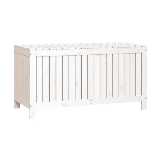 Coffre de rangement en bois blanc pour la maison - 100 x 50 x 60