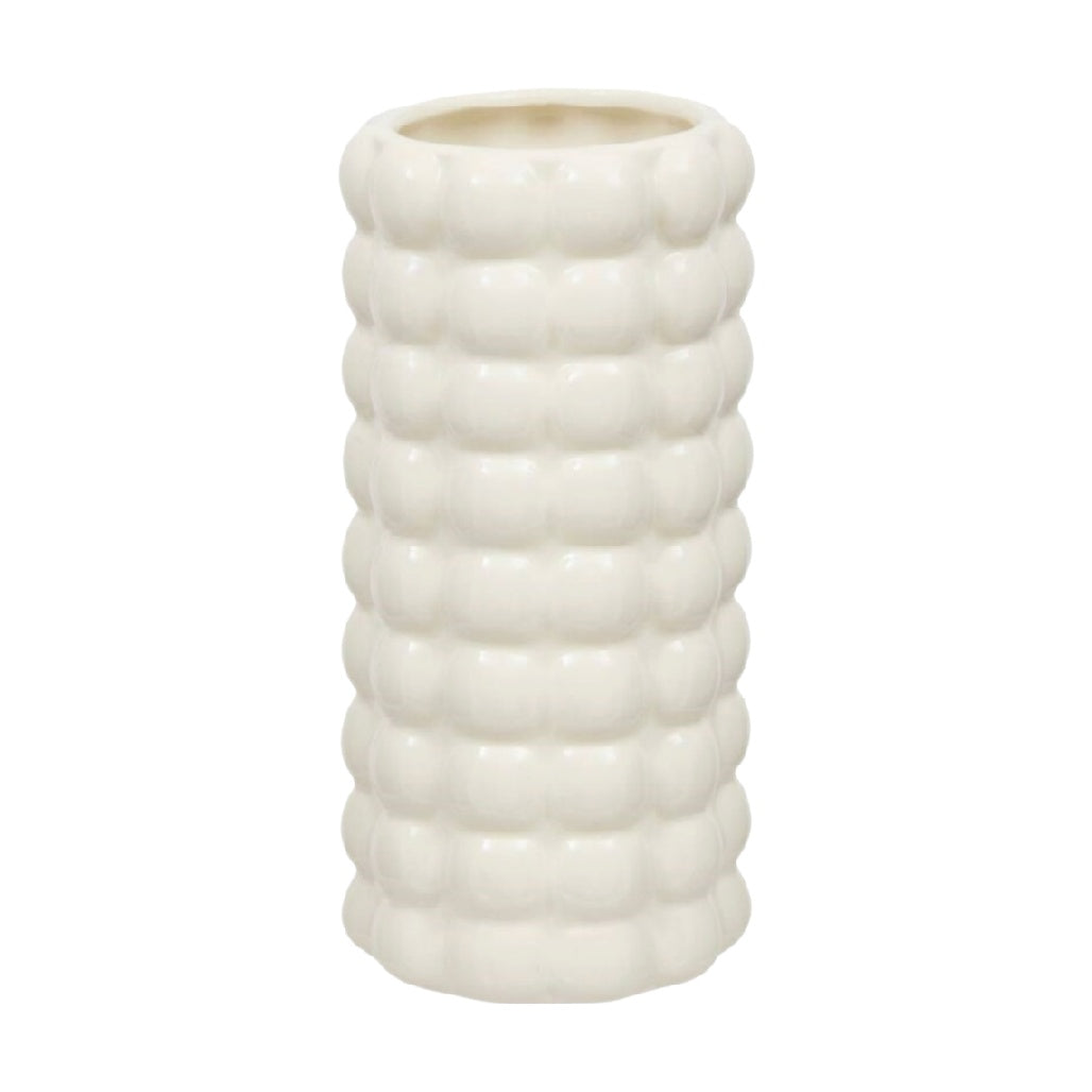 Vase décoratif en céramique pour intérieur - 10 x 10 x 25