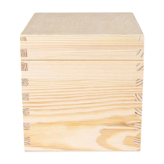 Boîte de rangement en bois - Pour organiser divers objets - 20 x 20 x 20